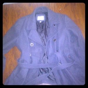 Grey delias' pea Coat